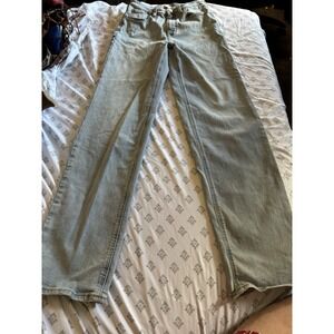 Pacsun 90s Boyfriend Jeans Distressed High Rise Womens Size 26 Light Wash CT1